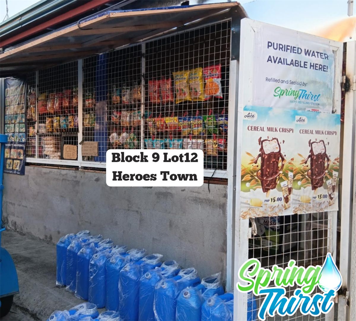 Spring Thirst reseller partner store at Heroes Town