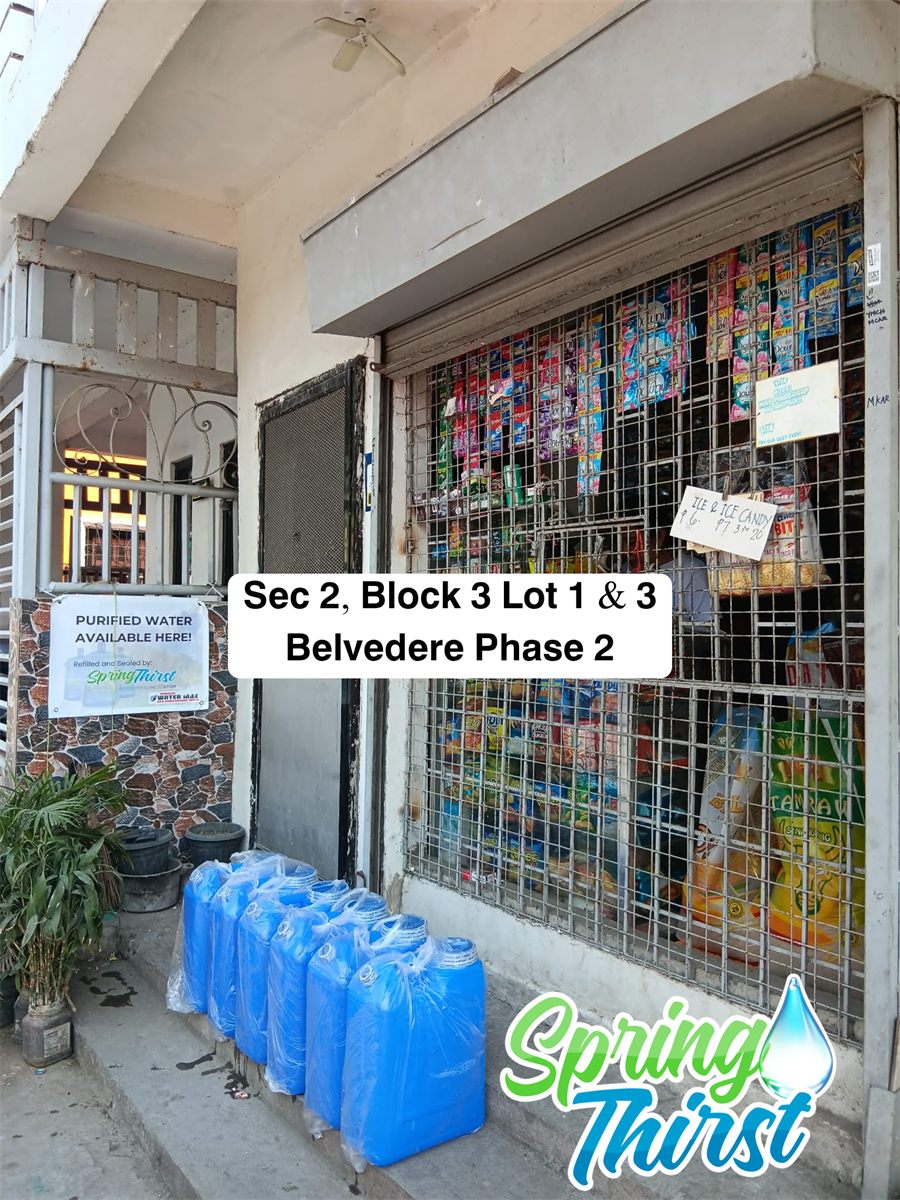 Spring Thirst reseller partner store at Belvedere Phase 2
