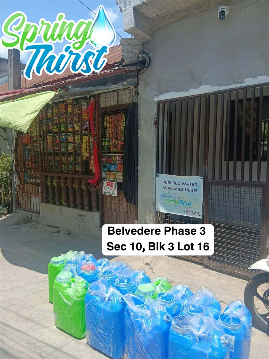 Spring Thirst reseller partner store at Belvedere Phase 3