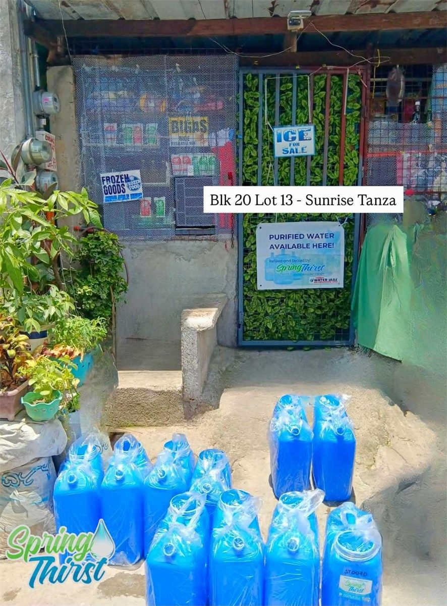 Spring Thirst reseller partner store at Sunrise, Tanza