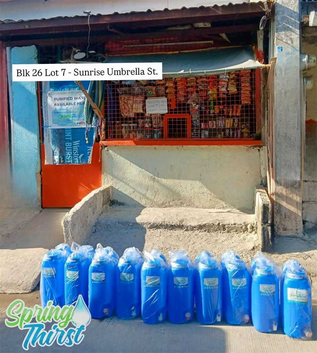 Spring Thirst reseller partner store at Sunrise Umbrella St.